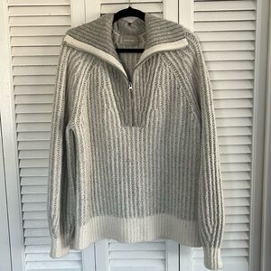 Grey cozy Everlane sweater